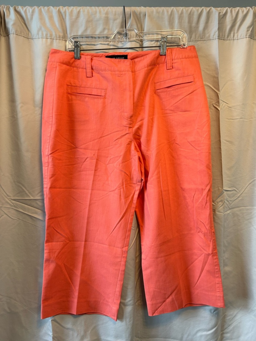 Larry Levine Coral Crop Chinos